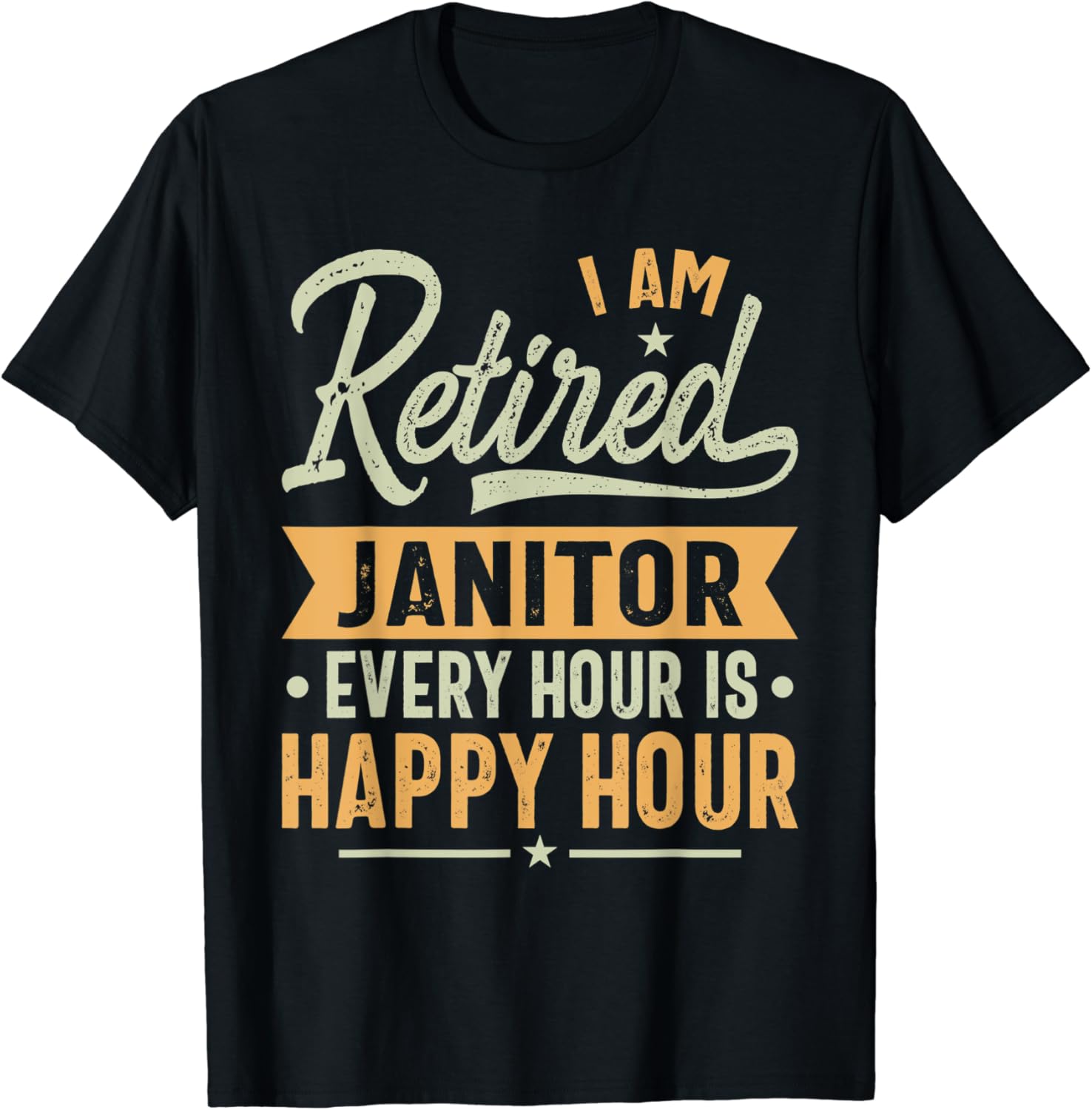 Retired Janitor Gift Ideas Janitor Retired Gifts TShirt Amazon.de